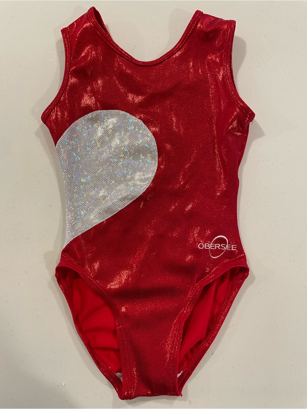 Obersee CM leo Red Shimmer with heart